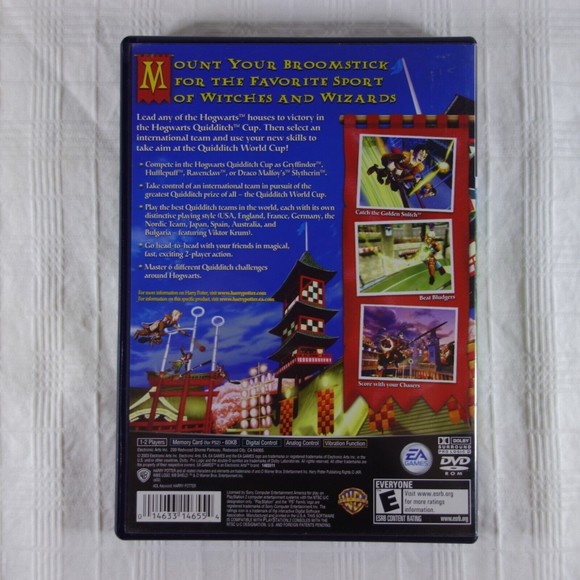 Harry Potter PS2 - 2 Complete Games - Prisoner of Azkaban & Quiddich World Cup - Picture 5 of 12